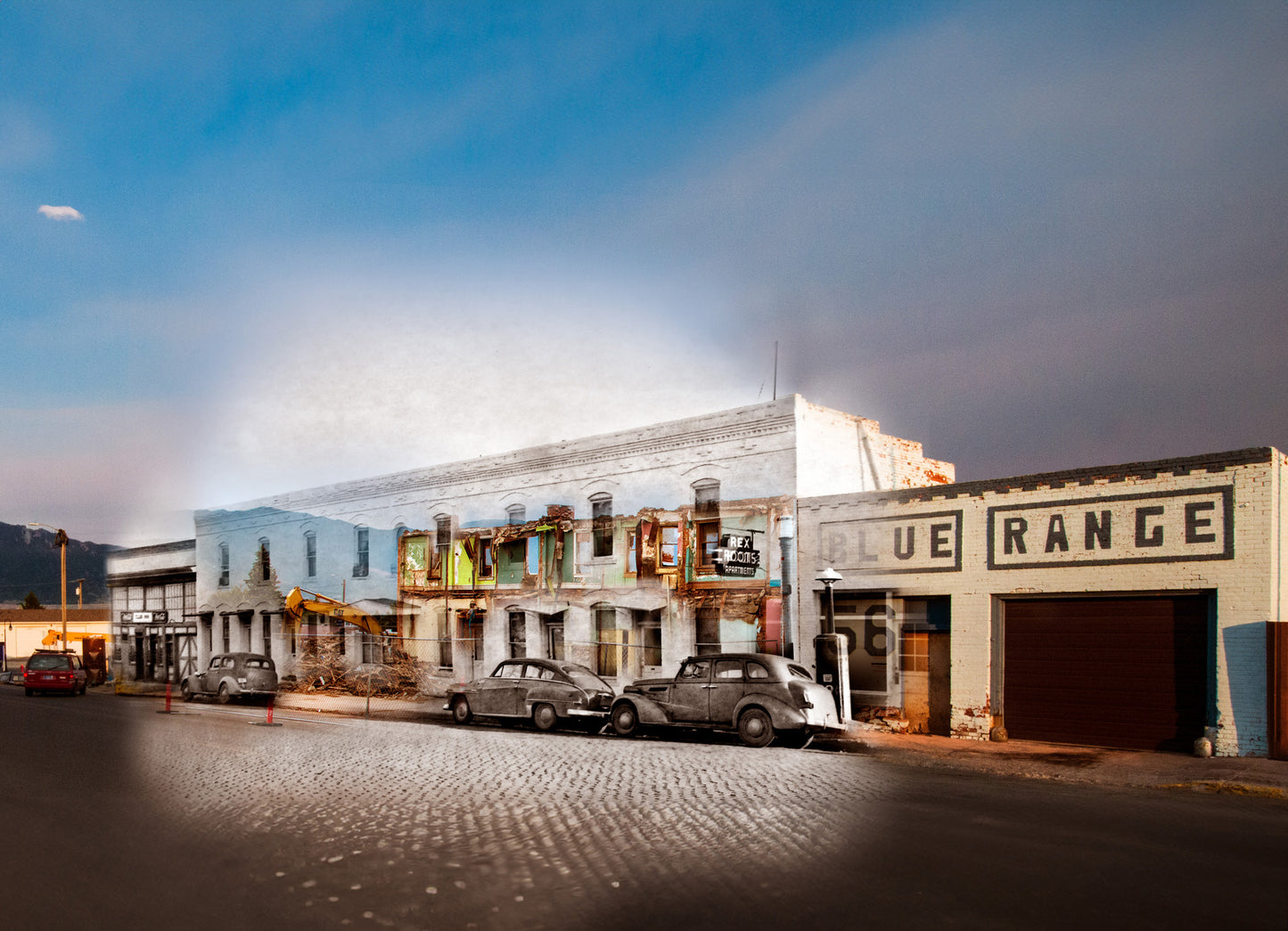 Blue Range - Canvas Gallery Wrap