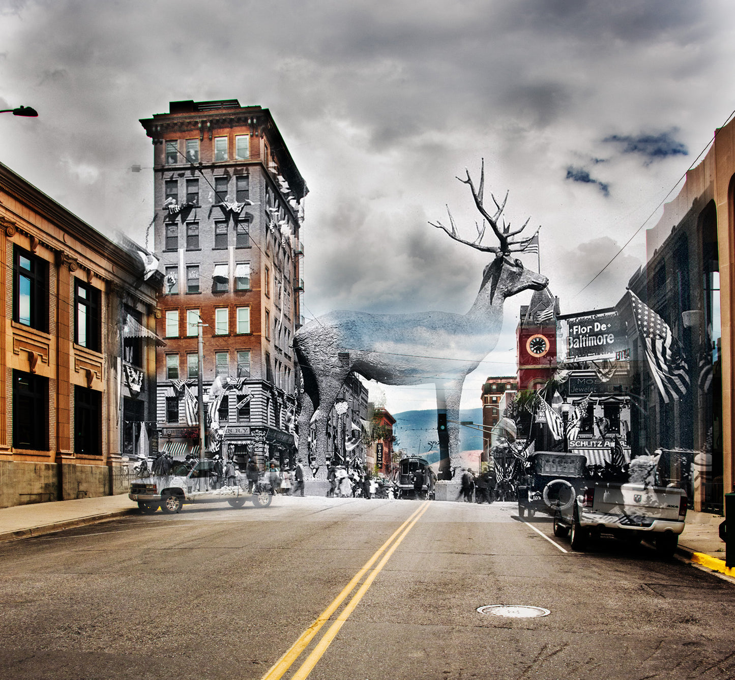 The Elk - Canvas Gallery Wrap