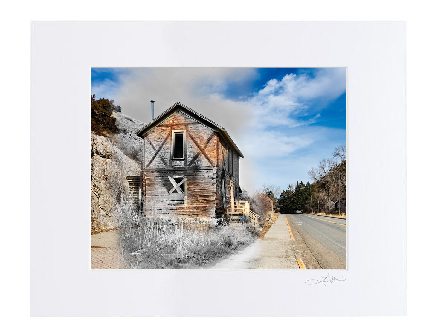 Kluge House - Matted Print