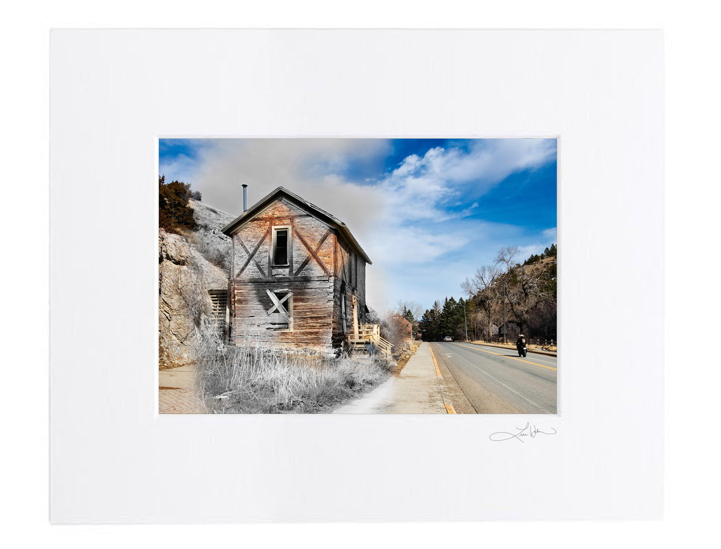 Kluge House - Matted Print