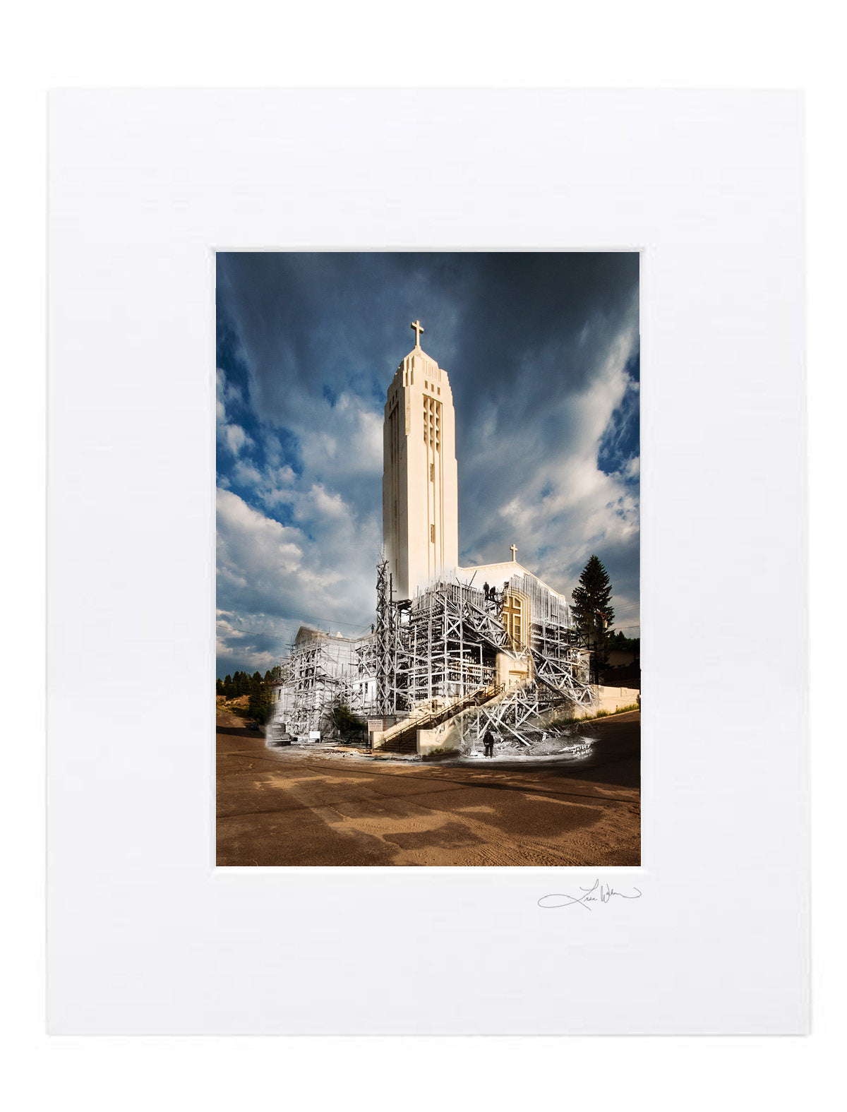 Immaculate Conception Church - Matted Print