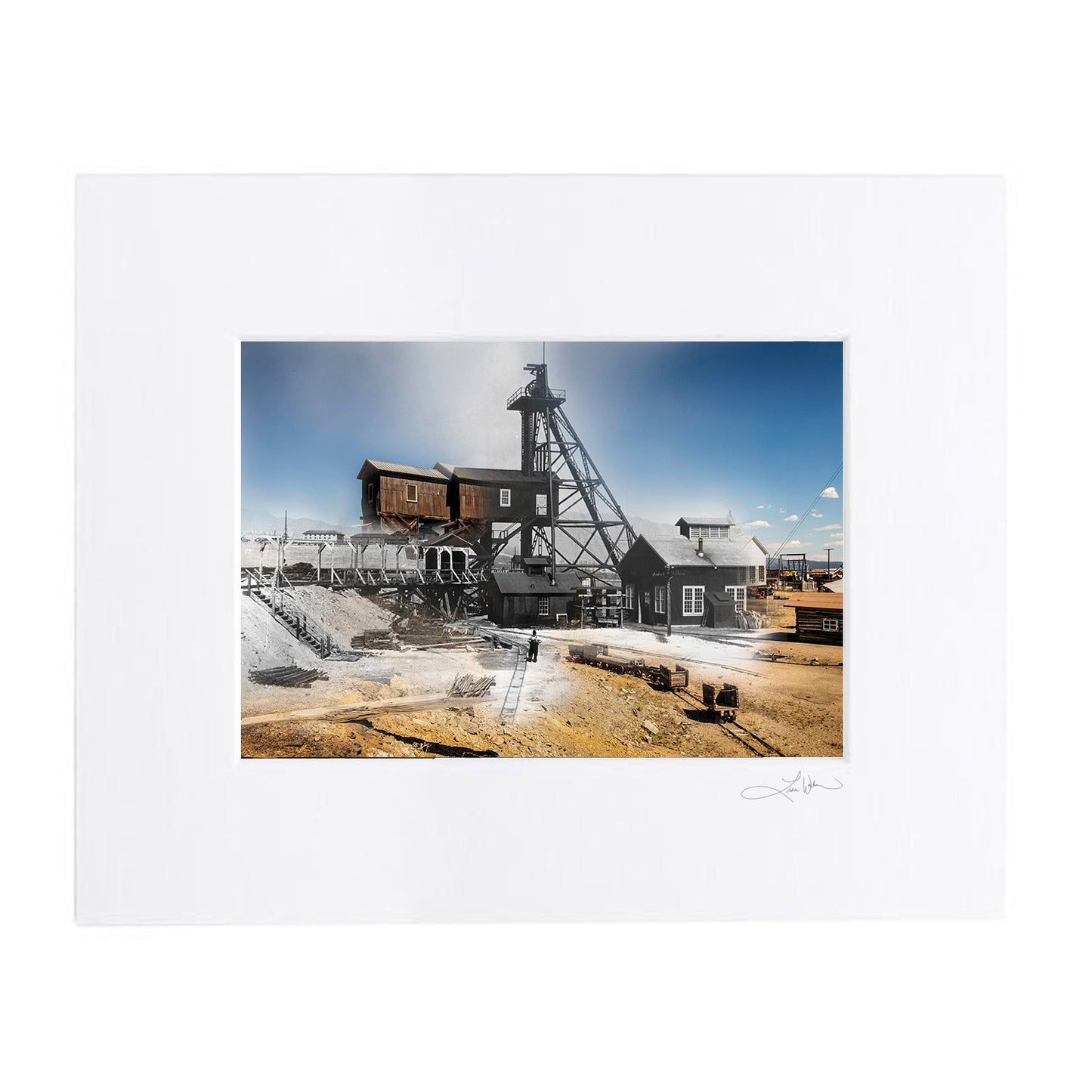 Orphan Girl Mine - Matted Print