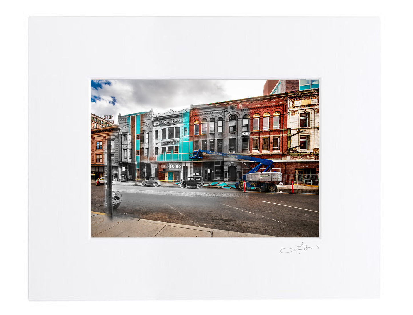 Blue Range - Matted Print (Copy)