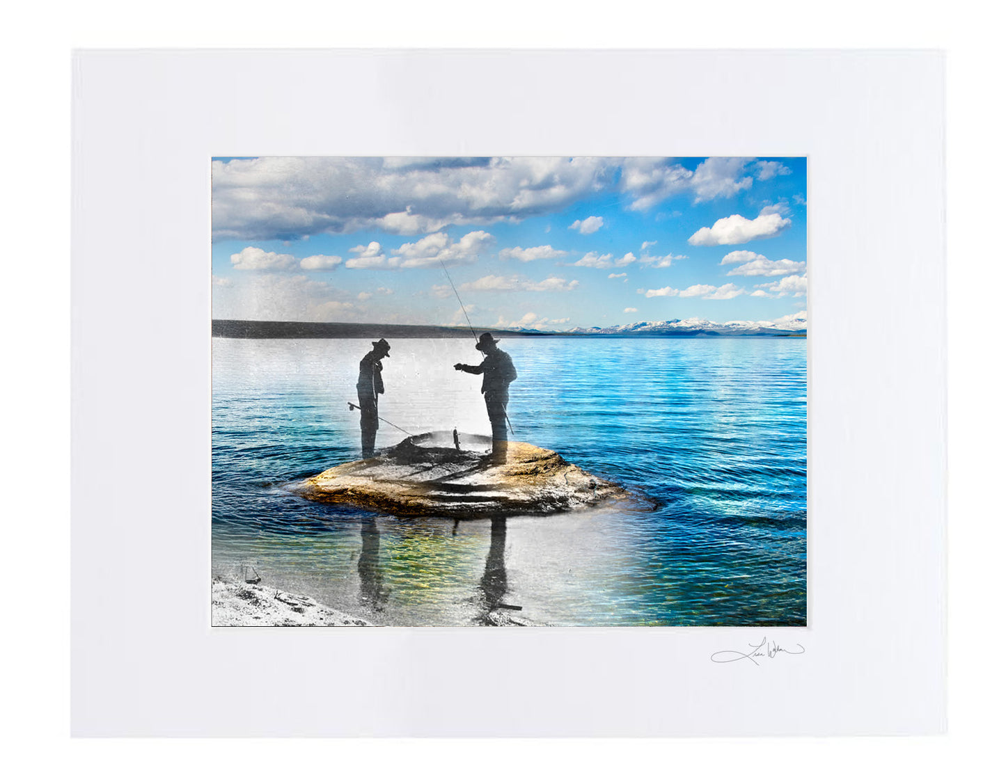 Fishing Cone - Matted Print