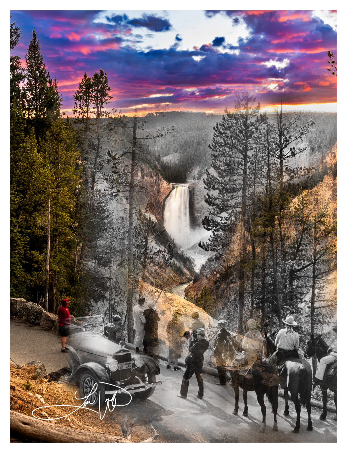 Artist Point - Grand Canyon of the Yellowstone - Yellowstone National Park