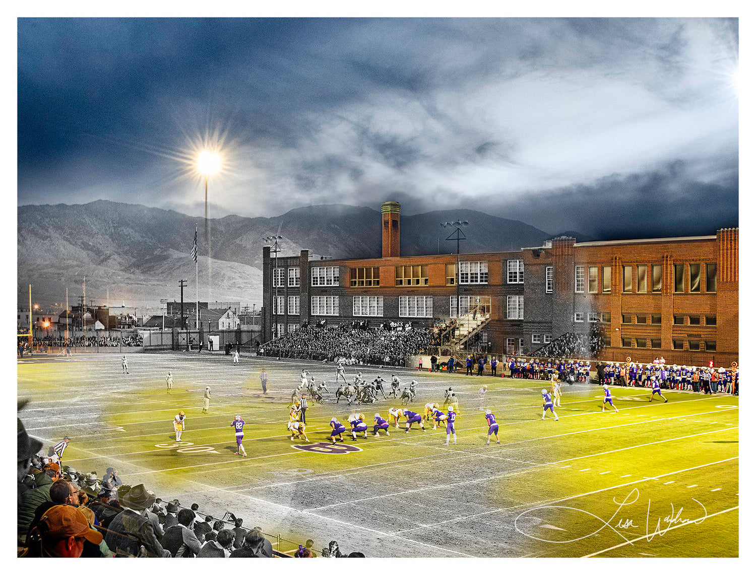Naranche Stadium Butte High School, Butte Montana