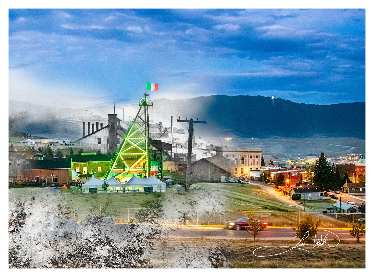 An Ri Ra and Original Mine - Butte, Montana