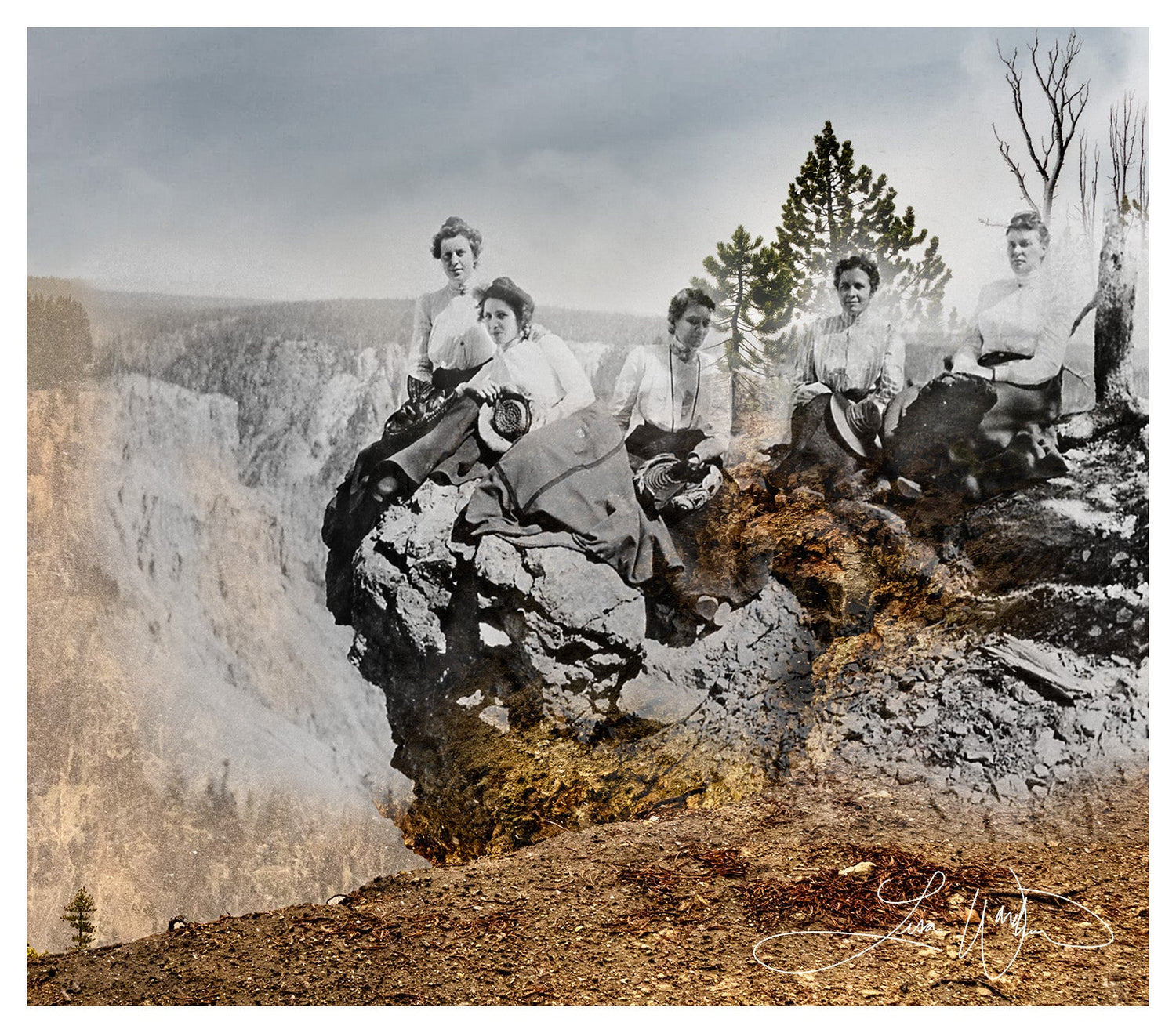 Women Employees of Yellowstone National Park, Wyoming
