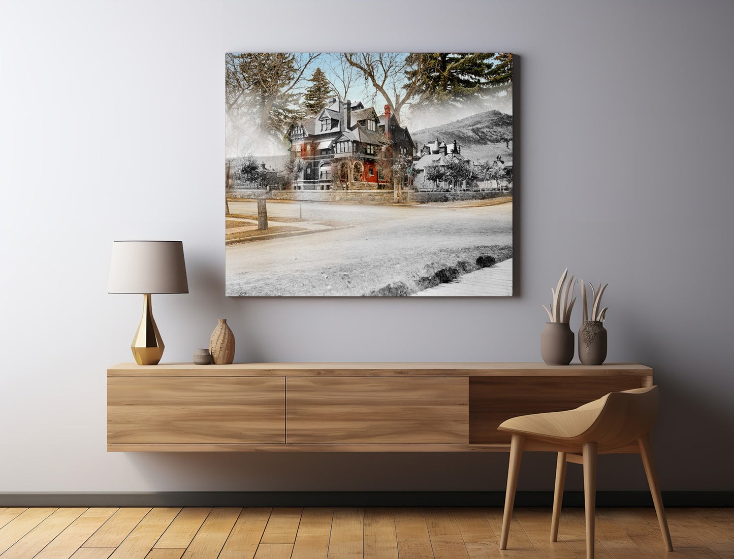 Ashby House -  Helena, Montana - Canvas Gallery Wrap