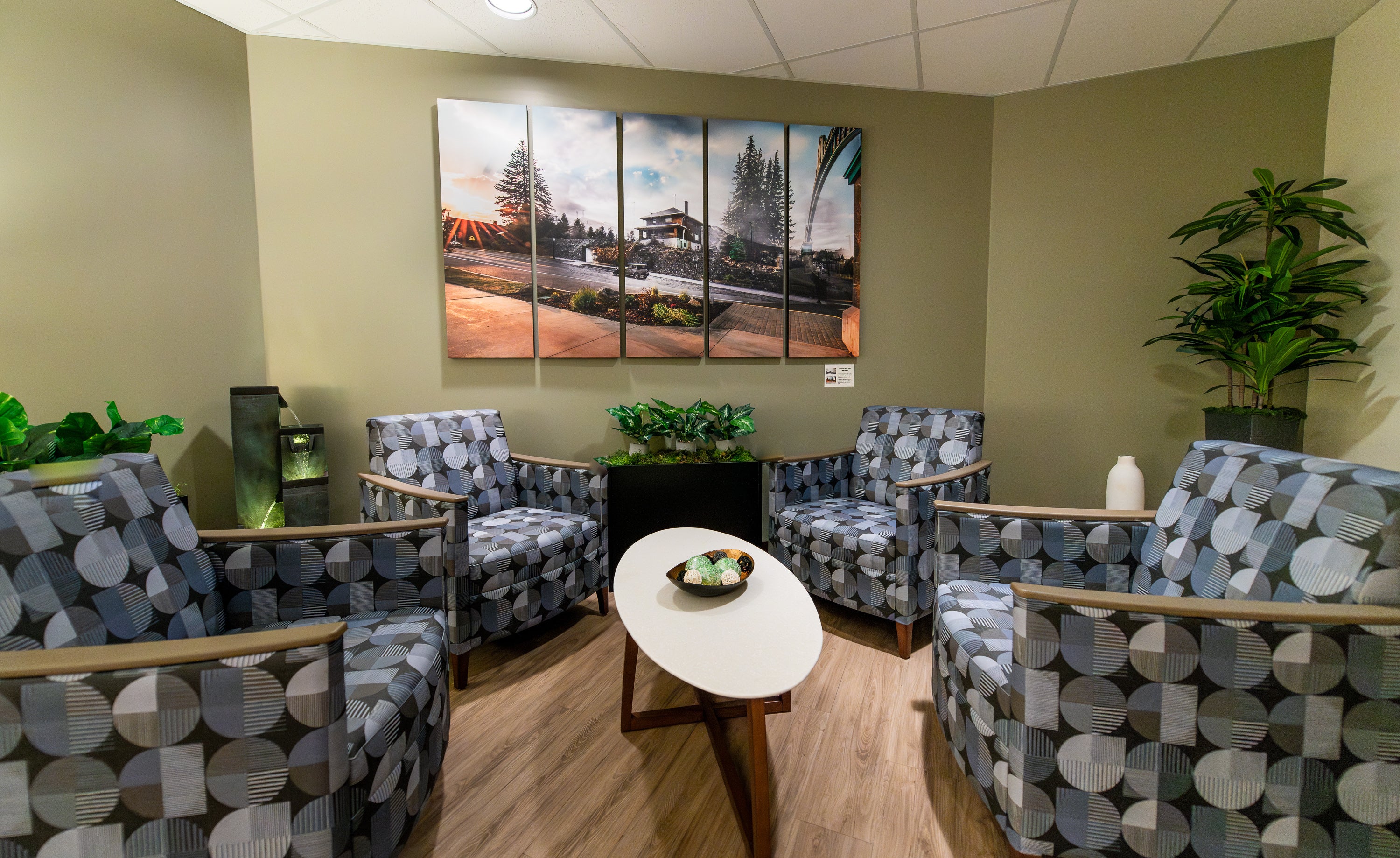 Corporate artwork installation 1