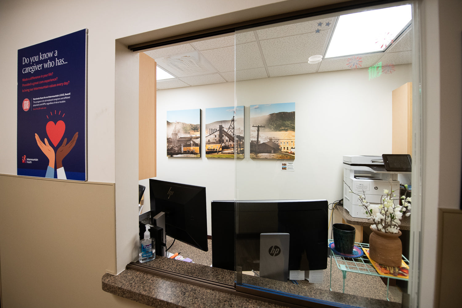 Corporate artwork installation 4