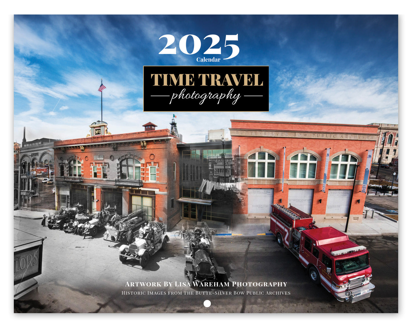 2025 Calendar - Time Travel - Butte, Montana