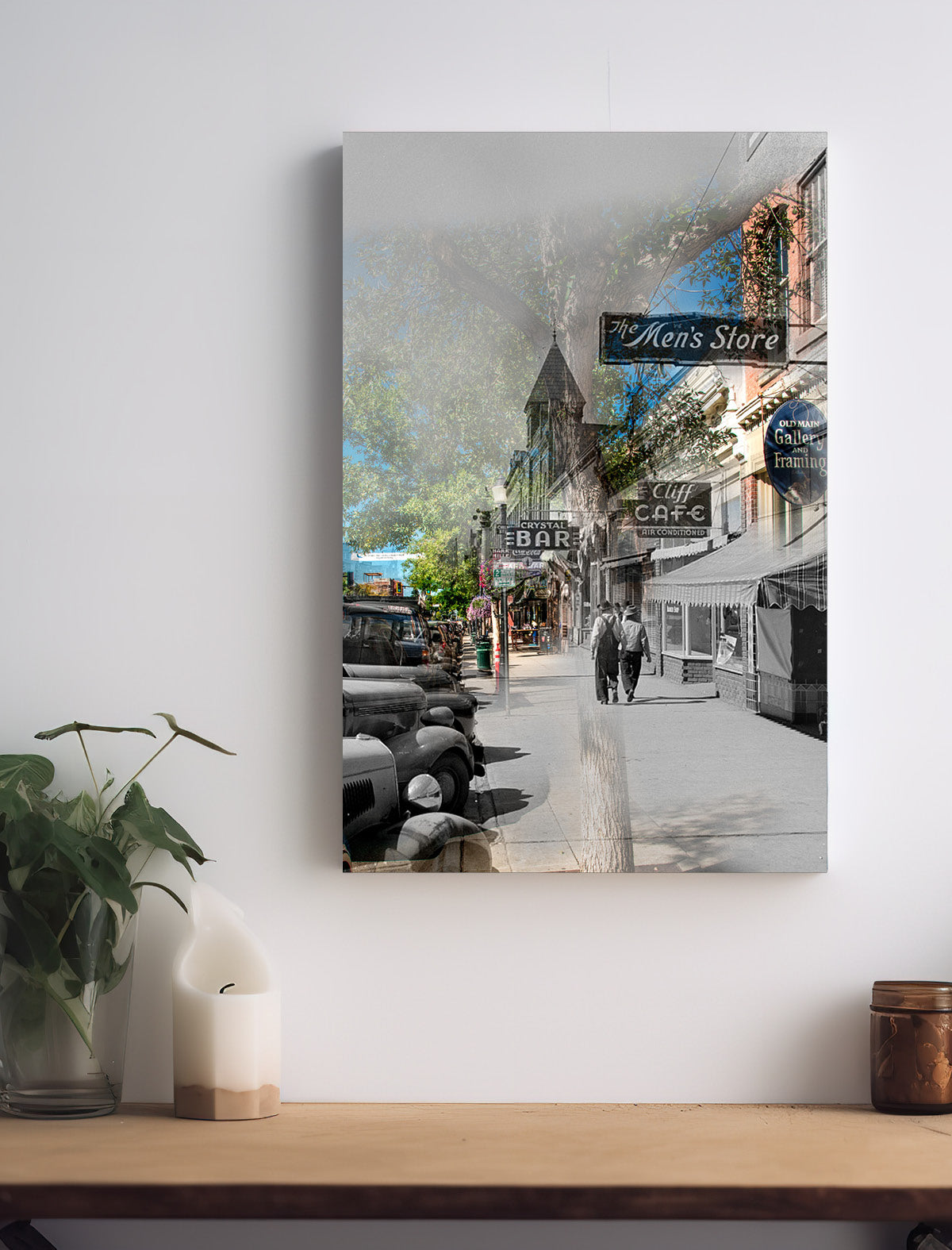 Crystal Bar in Bozeman - Canvas Gallery Wrap