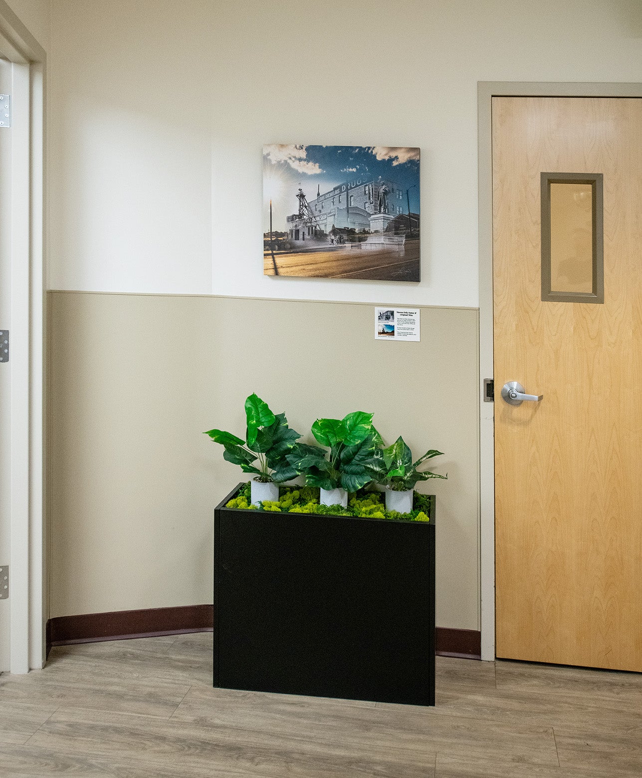 Corporate artwork installation 2