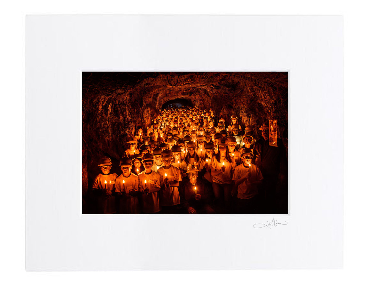 100 Year Anniversary of the Granite - Speculator Fire Mining Disaster - Matted Print