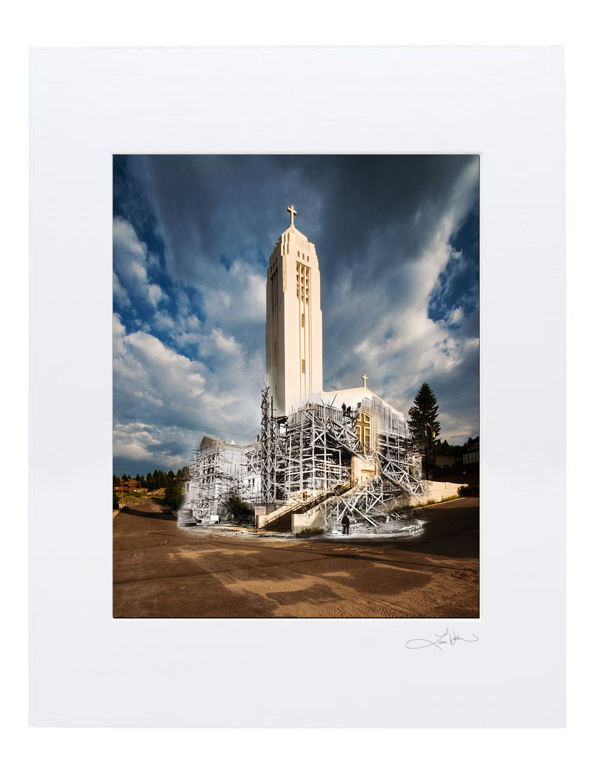 Immaculate Conception Church - Matted Print