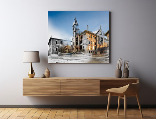 Lewis and Clark County Courthouse, Helena, Montana - Canvas Gallery Wrap