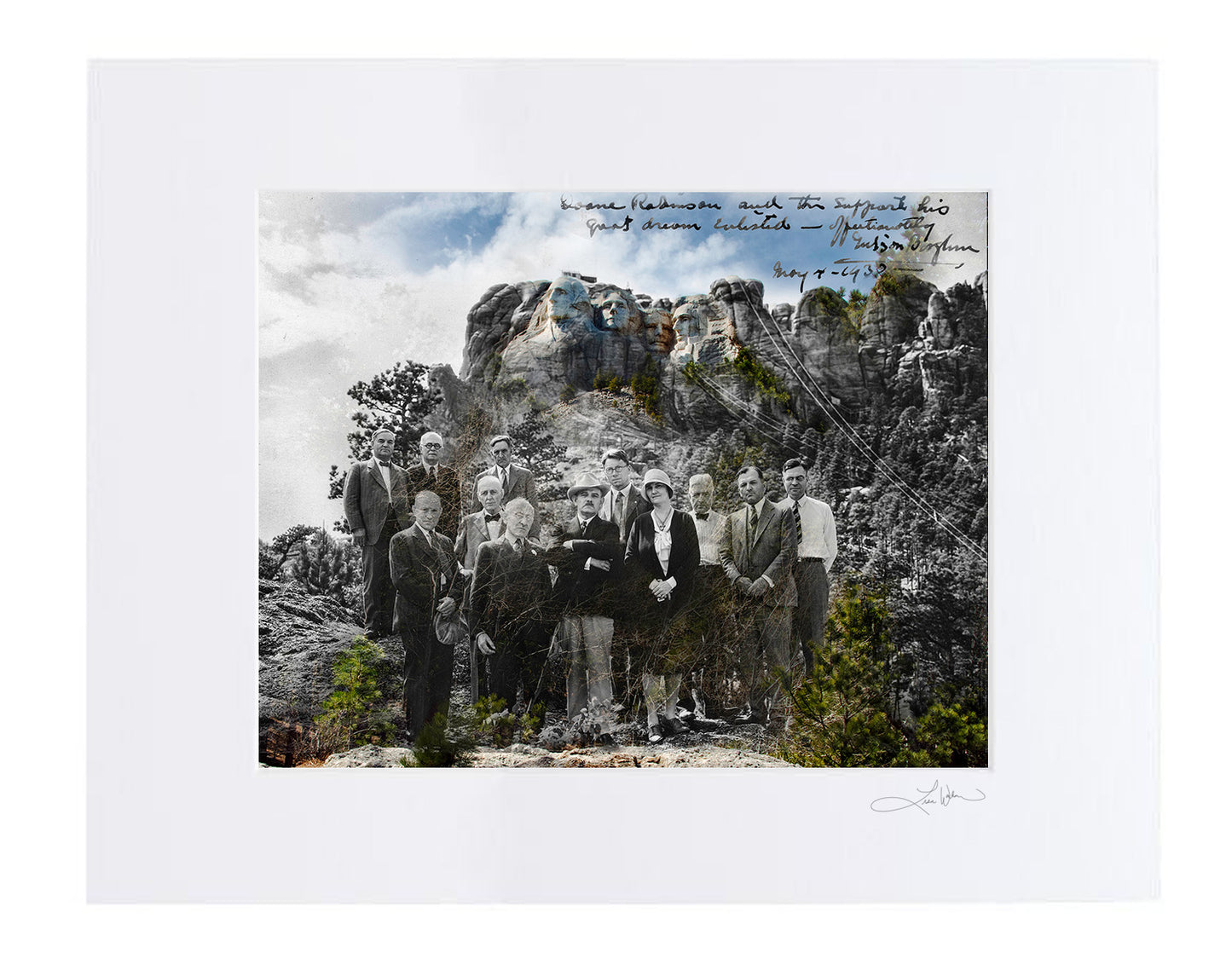 Mount Rushmore - Matted Print