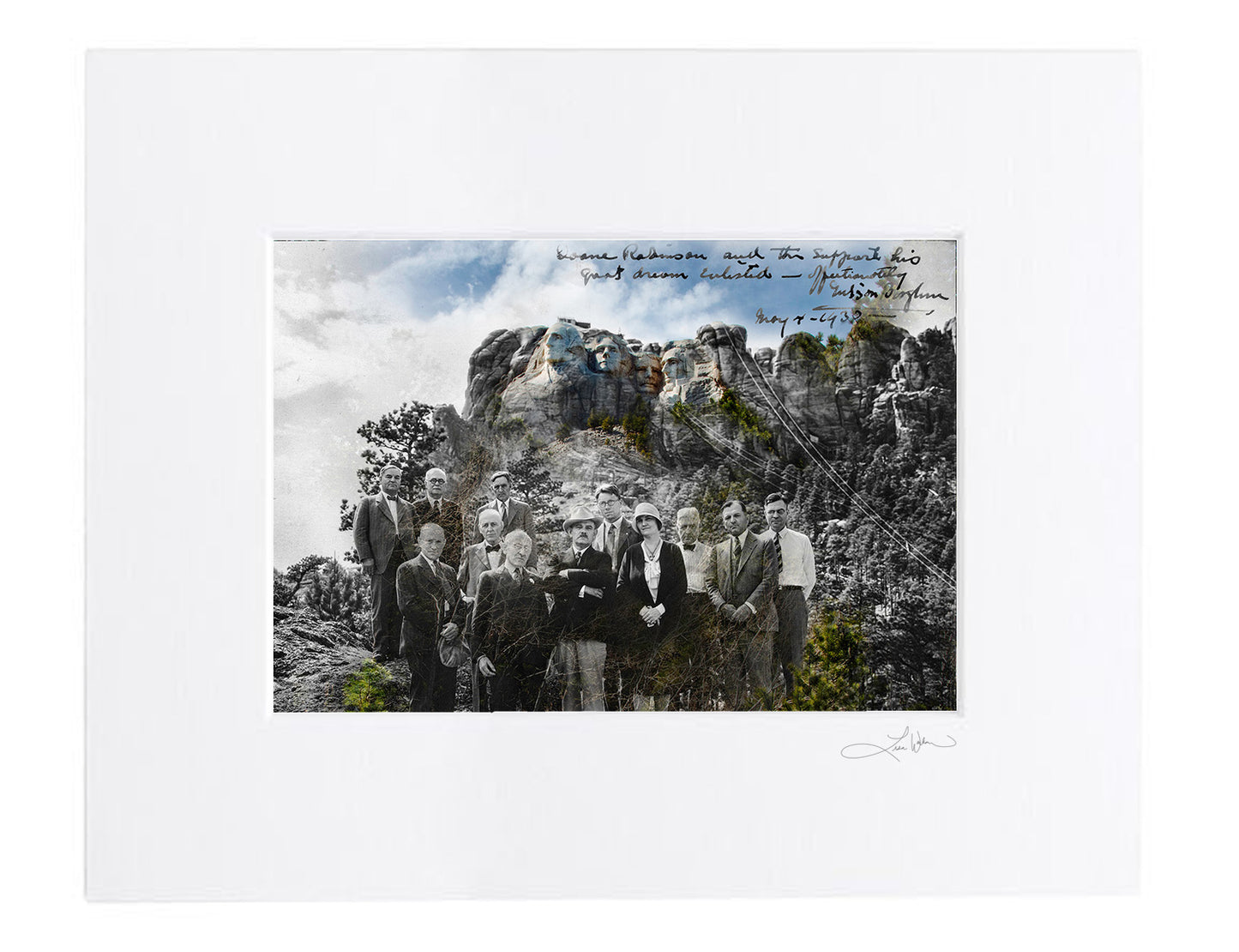 Mount Rushmore - Matted Print