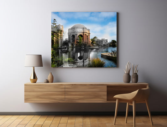 Palace of Fine Arts, San Francisco, California - Canvas Gallery Wrap