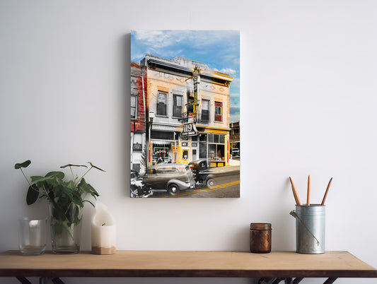 Pekin Noodle Parlor Butte, Montana     - Canvas Gallery Wrap