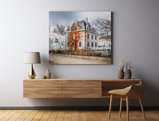 US Assay Office, Helena, Montana - Canvas Gallery Wrap