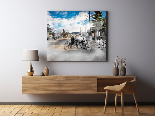 Walkerville and Pissers Palace - Canvas Gallery Wrap