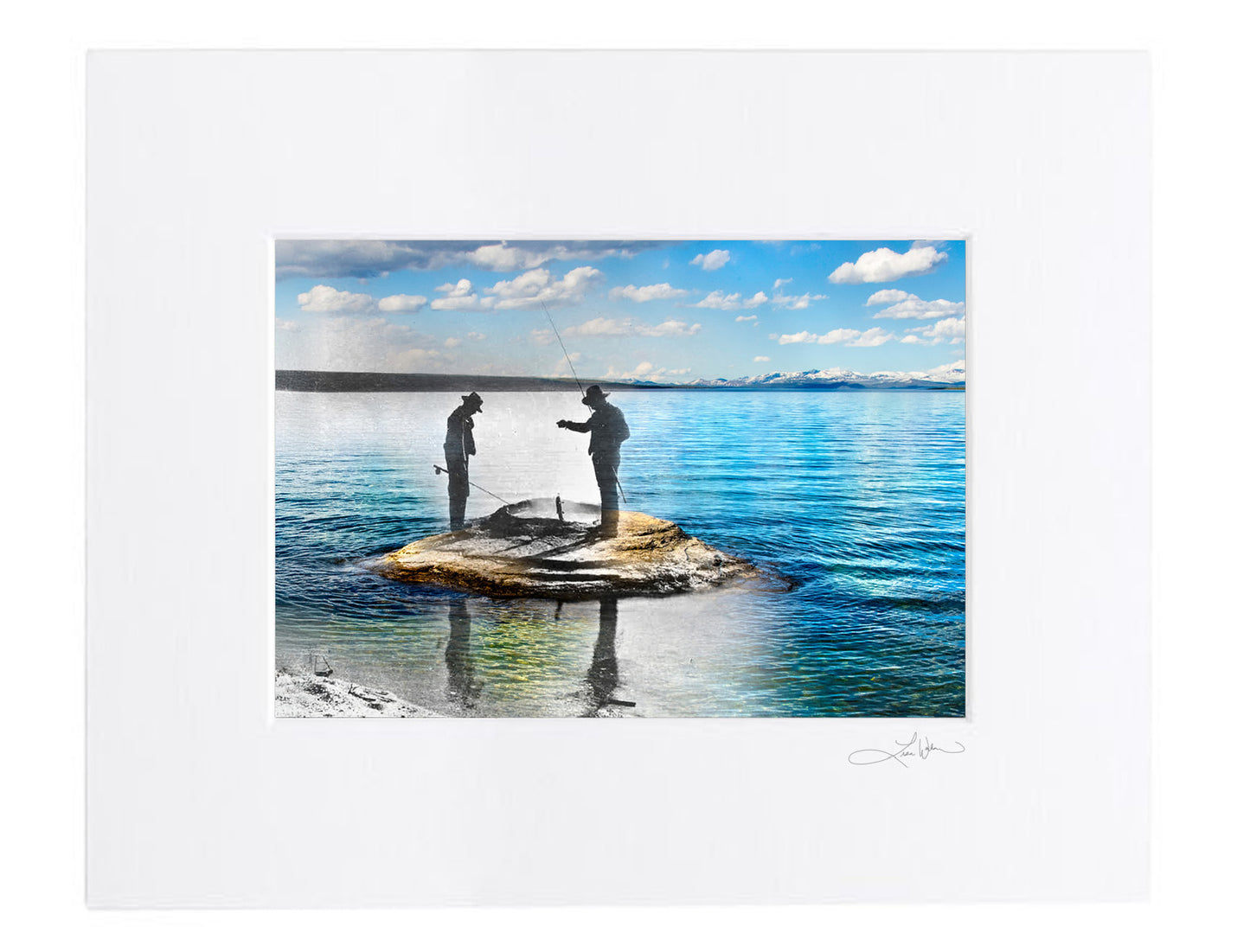Fishing Cone - Matted Print